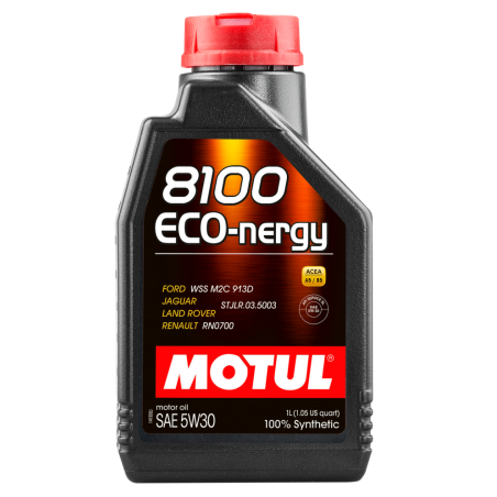 motul 8100 eco-nergy 5w30 1l engine lubricant oil - fuel economy 100% synthetic