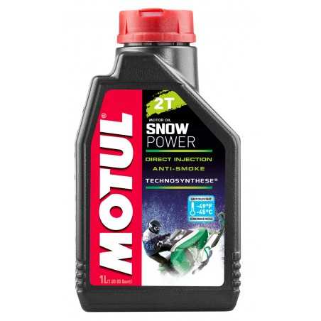 snowmobile engine lubricating oil motul snowpower 2t 1l
