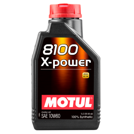 motor lubricating oil 8100 x-power 10w60 1l