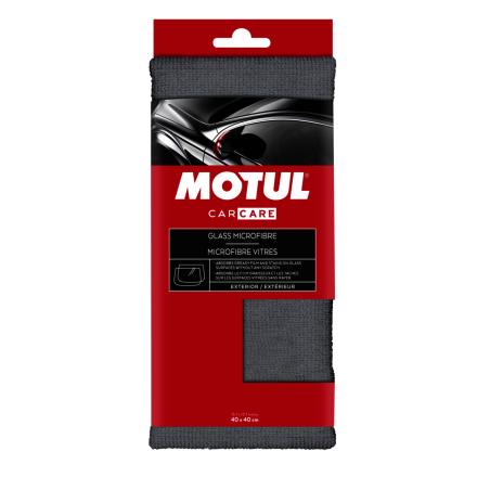 motul® glass microfibre car glass cleaning cloth