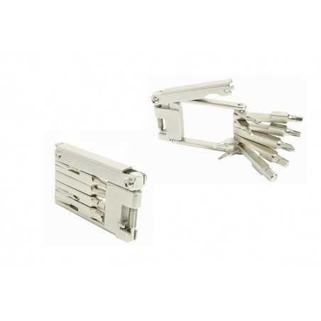 llave kit multiuso aluminio flat design 12 f