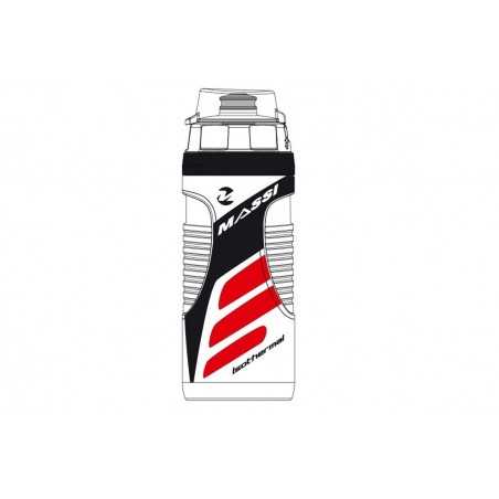 bidón térmico massi thermic con tetina pro y libre de bpa - 650cc - blanco