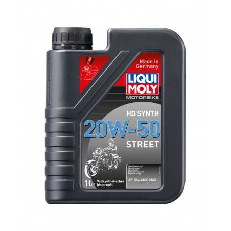 bote de aceite 1 l hd synt. 20w-50 street