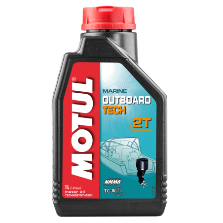 nautica outboard tech 2t 1l lubricating oil - technosynthese® lubricant for two-stroke engines