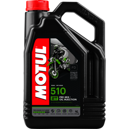 aceite lubricante motul mezcla 510 2t 4l