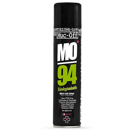 spray multiusos muc-off mo94 biodegradable 400ml - protección contra humedad y suciedad