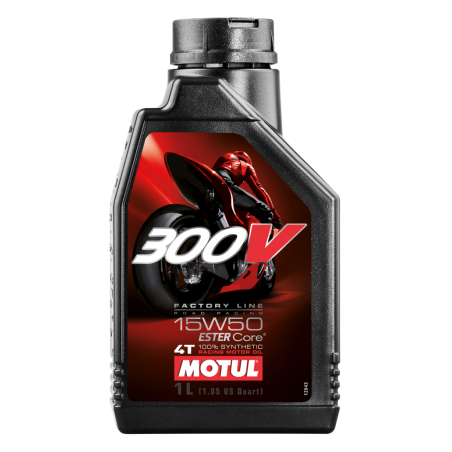 lubricant oil 4t 300v fl road racing 15w50 1l