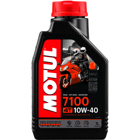 lubricant oil 4t 7100 10w40 1 litro