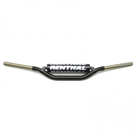 handlebar twinwall villopoto/stewart black with black pad 996-01-bk-07-185