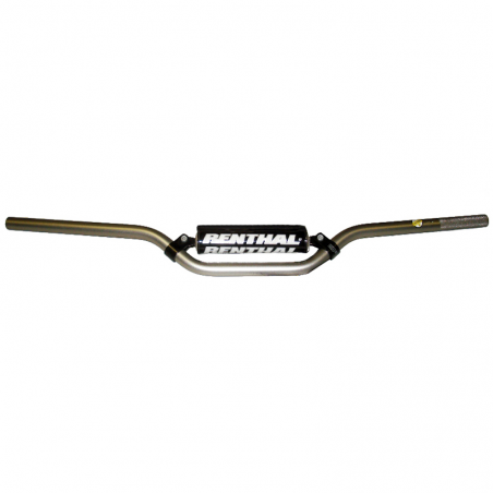 stuur trial 5.0 titanium with black pad 660-01-tt-04-254