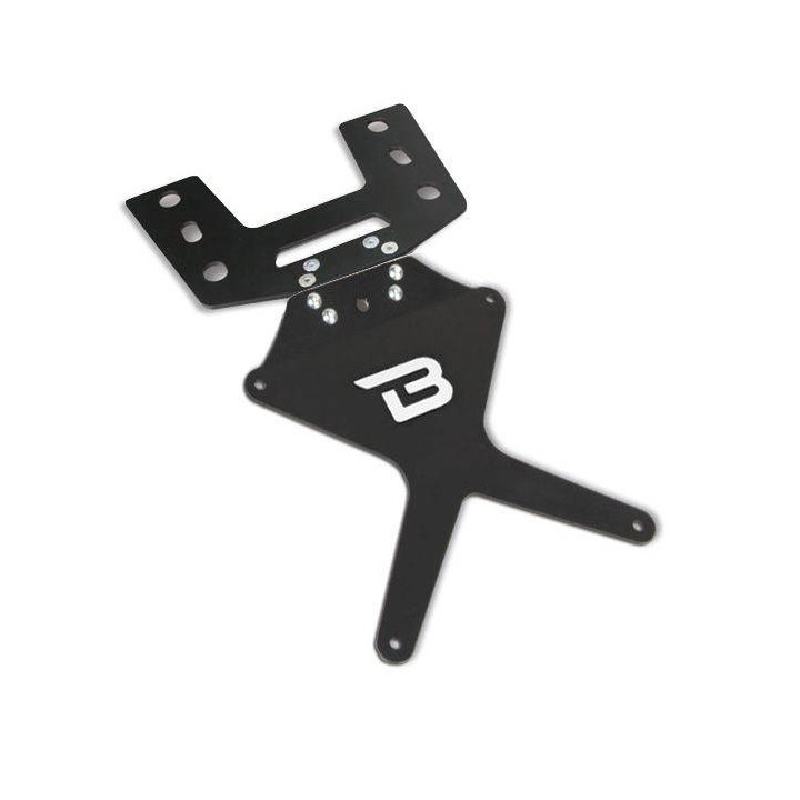 BARRACUDA License Plate Holder - for Motorcycles SP6104/04-BN