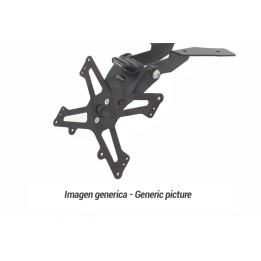 EVOTECH Soporte portamatrículas porta placa matrícula para Kawasaki Z1000SX 2011 de la marca ESTR-0411sx