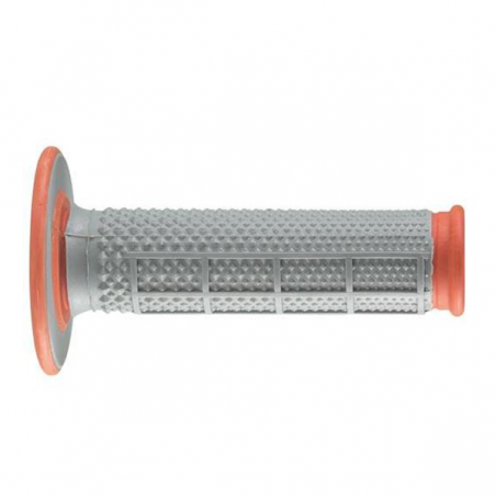 grips dual tapered mx soft orange g164