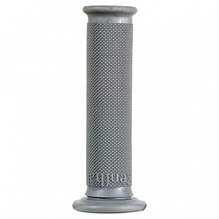 renthal racing full diamond medium gray grips 120mm g148 - single component
