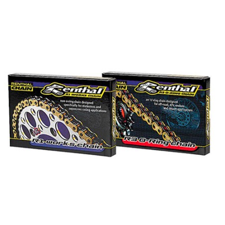 cadena 428r1 with 116 links black/gold