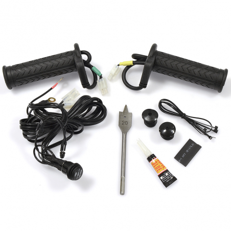 heating hand grips with panel switch scooter of772