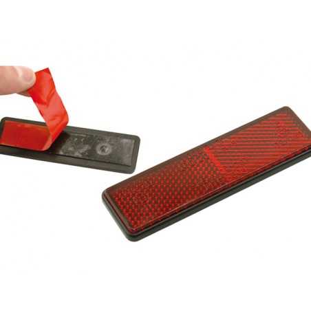 reflex, reflector, rectangular with adhesive
