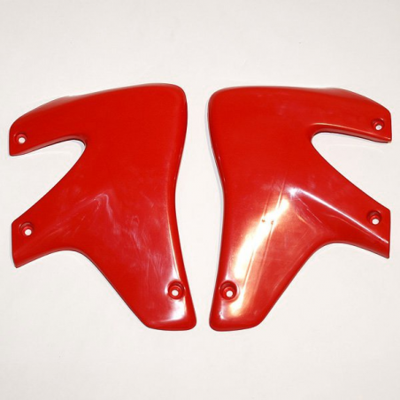 plastic side radiator  ho03676-069 color rojo