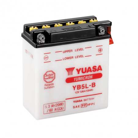 batterij yb5l-b combipack (con electrolito)