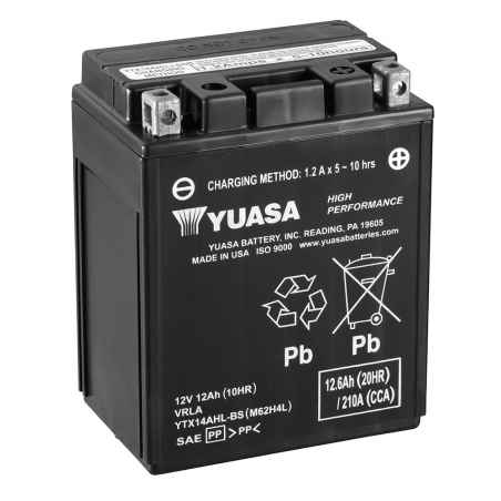 baterie ytx14ahl-bs combipack (con electrolito)