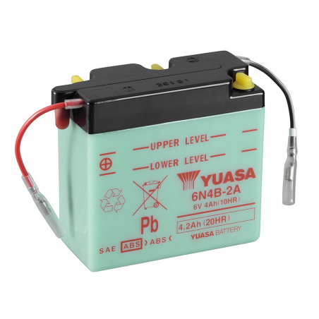 batterie chargée à sec 6n4b-2a pour remplacer yb12al-a de yuasa