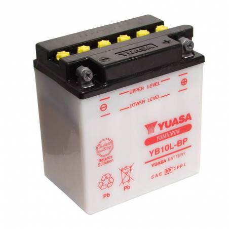 batteria yb10l-bp dry charged (sin electrolito)