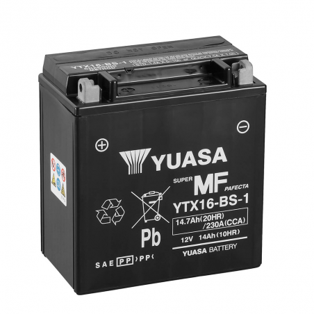 batteri ytx16-bs-1 combipack (con electrolito)