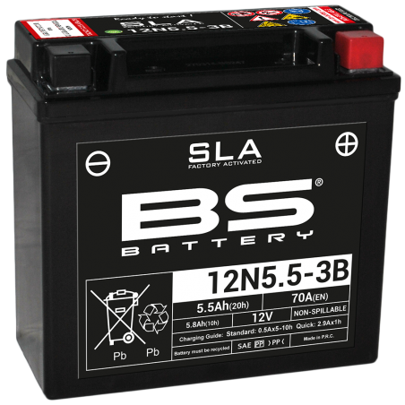 batteri sla 12n5.5-3b (fa)