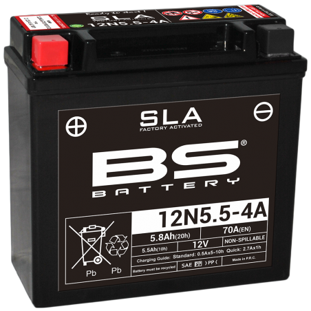 batterie sla 12n5.5-4a (fa)