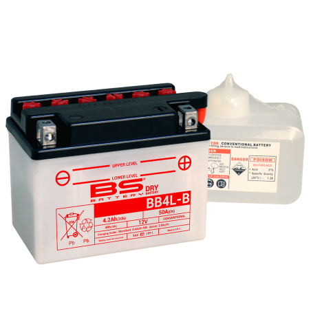 batterij bs battery yb4l-b fresh pack