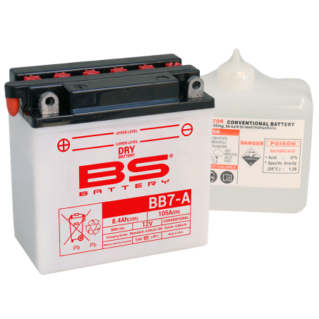 batteri bs battery bb7-a fresh pack