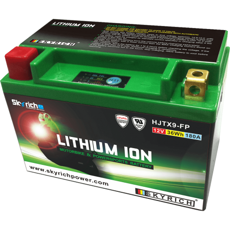 lithiumbatterij met laadindicator litx9