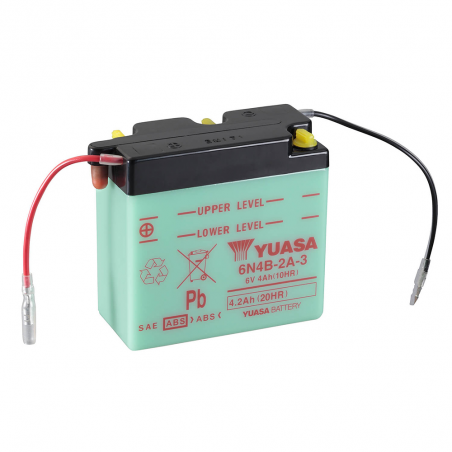batteri 6n4b-2a-3 dry charged (sin electrolito)