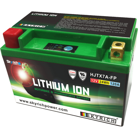 lithiumbatterij met laadindicator litx7a
