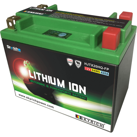 lithiumbatteri med ladningsindikator litx20hq