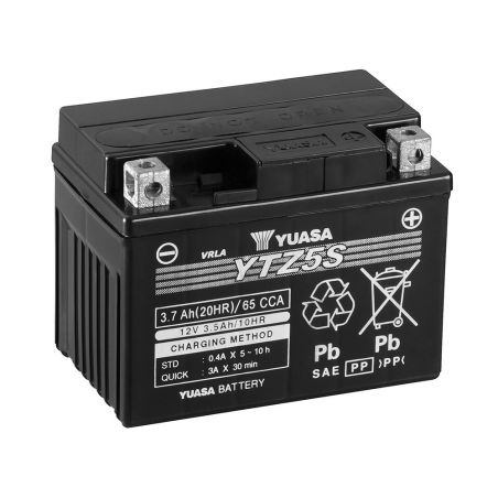 batteri ytz5s combipack (con electrolito)