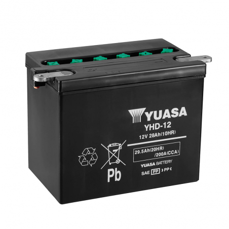 akku yhd-12 dry charged (sin electrolito)