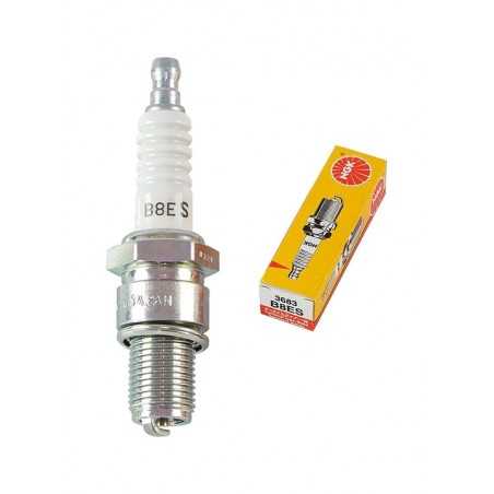 spark plug with removable terminal b8es