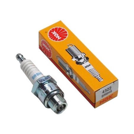 spark plug with removable terminal br8hs