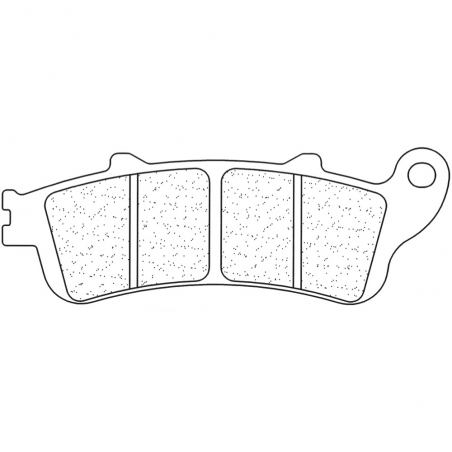 pad, brake, front cl sintered