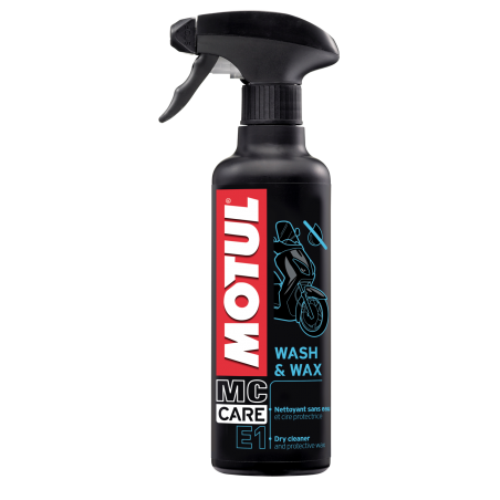 bodywork cleaner with wax mc care e1 wash & wax 0.4l - motul