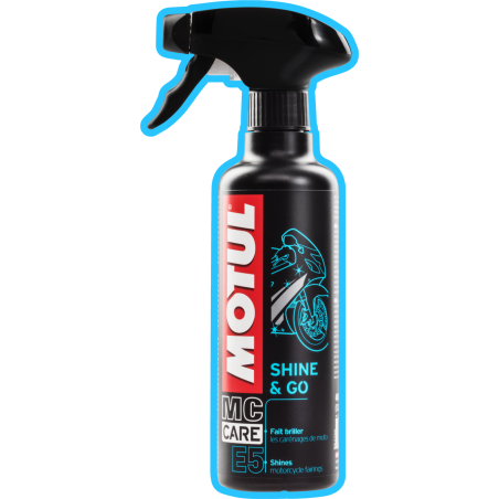 mc care e5 shine & go detergente e lucidante per plastica