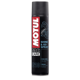 MOTUL Spray Limpiador Moto Todos Materiales E10 Shine Go 0,4L - 103175