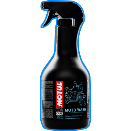 e2 moto wash 1 l biodegradable cleaner and degreaser - complete care for your motorcycle