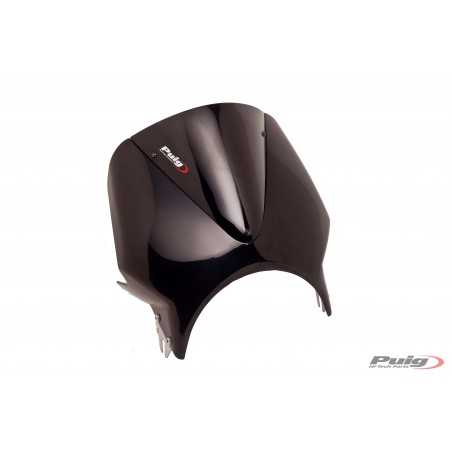 čelní sklo vision s černým krytem 330x310mm