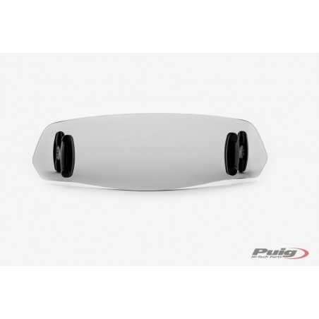 multi-adjustable visor for motorcycle windscreens