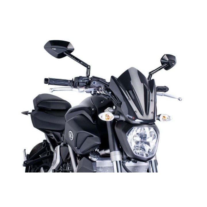 PUIG Naked New Generation Motorcycle Windscreen 7015