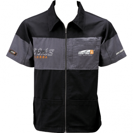 shirt, mechanic style, official super b tb-1305-s