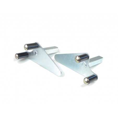 pivot brackets for front stand under fork
