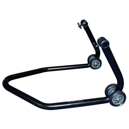rear stand with rubber mounts in the shape of l universal